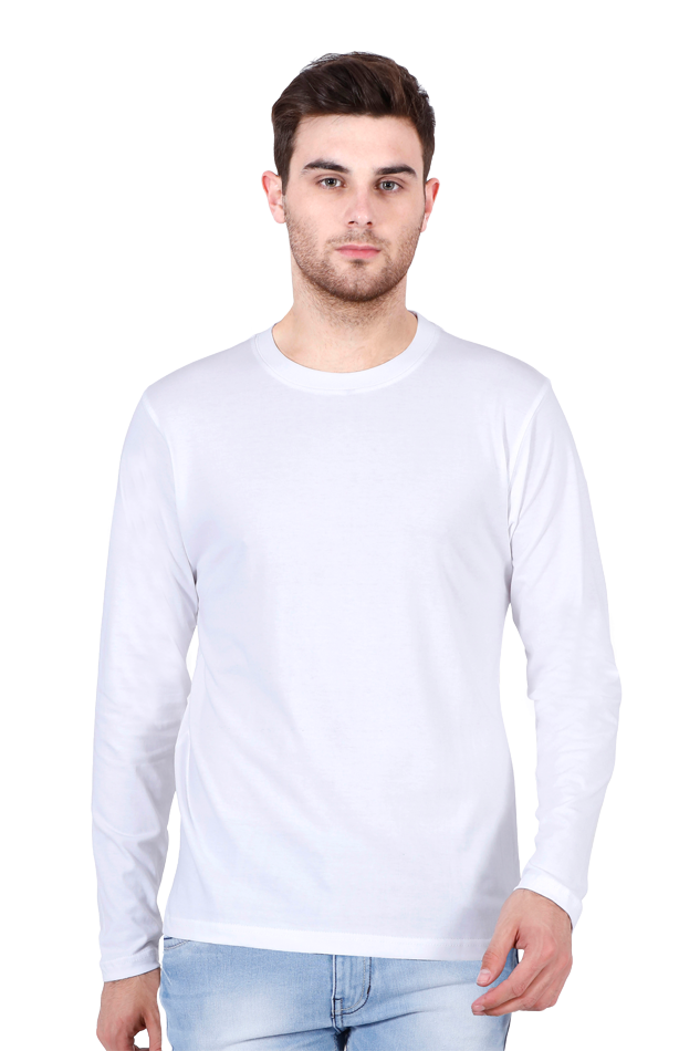 Men full sleeve T-shirt "A journey of 1000 miles"