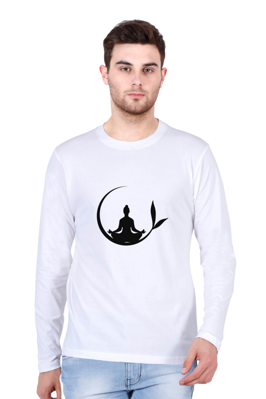 Men full sleeve t-shirt "yoga"