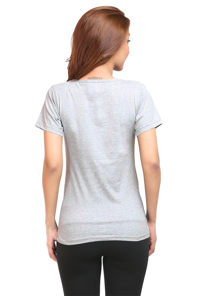 woman round neck t-shirt " Girlfriend fiance WIFE"