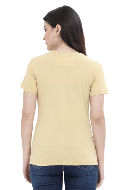 woman round neck t-shirt " Girlfriend fiance WIFE"
